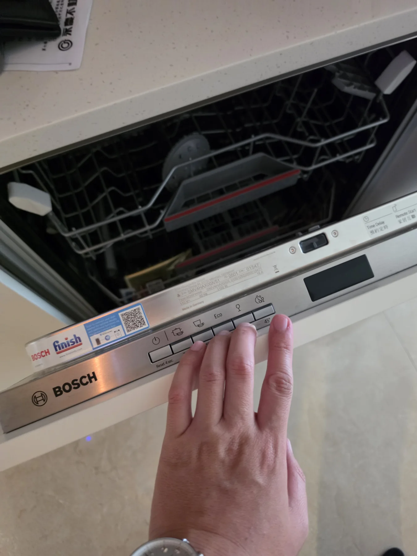 BOSCH嵌入式洗碗機